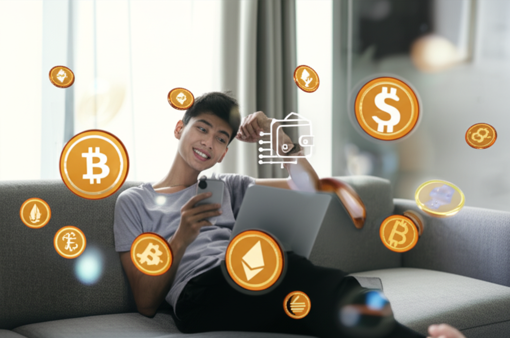 DOMPET AUTO GEMOY! Passive Income Crypto: Cuan Santai Tanpa Trading 24 Jam Non-Stop